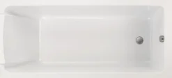 Jacob Delafon Baignoire droite 160 x 70 cm blanc brillant
