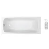 Baignoire Droite|Jacob Delafon Baignoire droite 170 X 75 Brive en acrylique renforcé + nettoyant