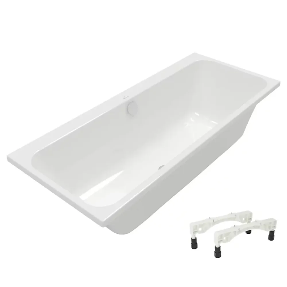 Villeroy & Boch Baignoire droite 170 x 70 Architectura avec pieds