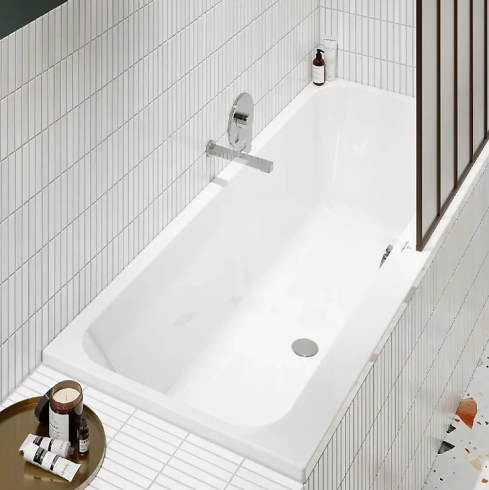 Villeroy & Boch Baignoire droite 170 x 70 Architectura avec pieds