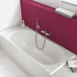 Baignoire Droite|Villeroy & Boch Baignoire droite 160 X 70 VILLEROY ET BOCH O Novo Solo acrylique