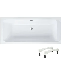 Baignoire Droite|Villeroy & Boch Baignoire droite 170 X 80 VILLEROY ET BOCH Architectura acrylique avec pieds