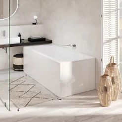Villeroy & Boch Baignoire droite 160 x 75 VILLEROY ET BOCH Oberon Quaryl