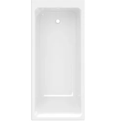 GoodHome Baignoire droite Bolmen L. 170 cm x l. 75 cm blanc