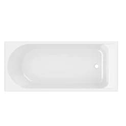 Baignoire Droite|GoodHome Baignoire droite Cavally L. 150 cm x l. 70 cm blanc