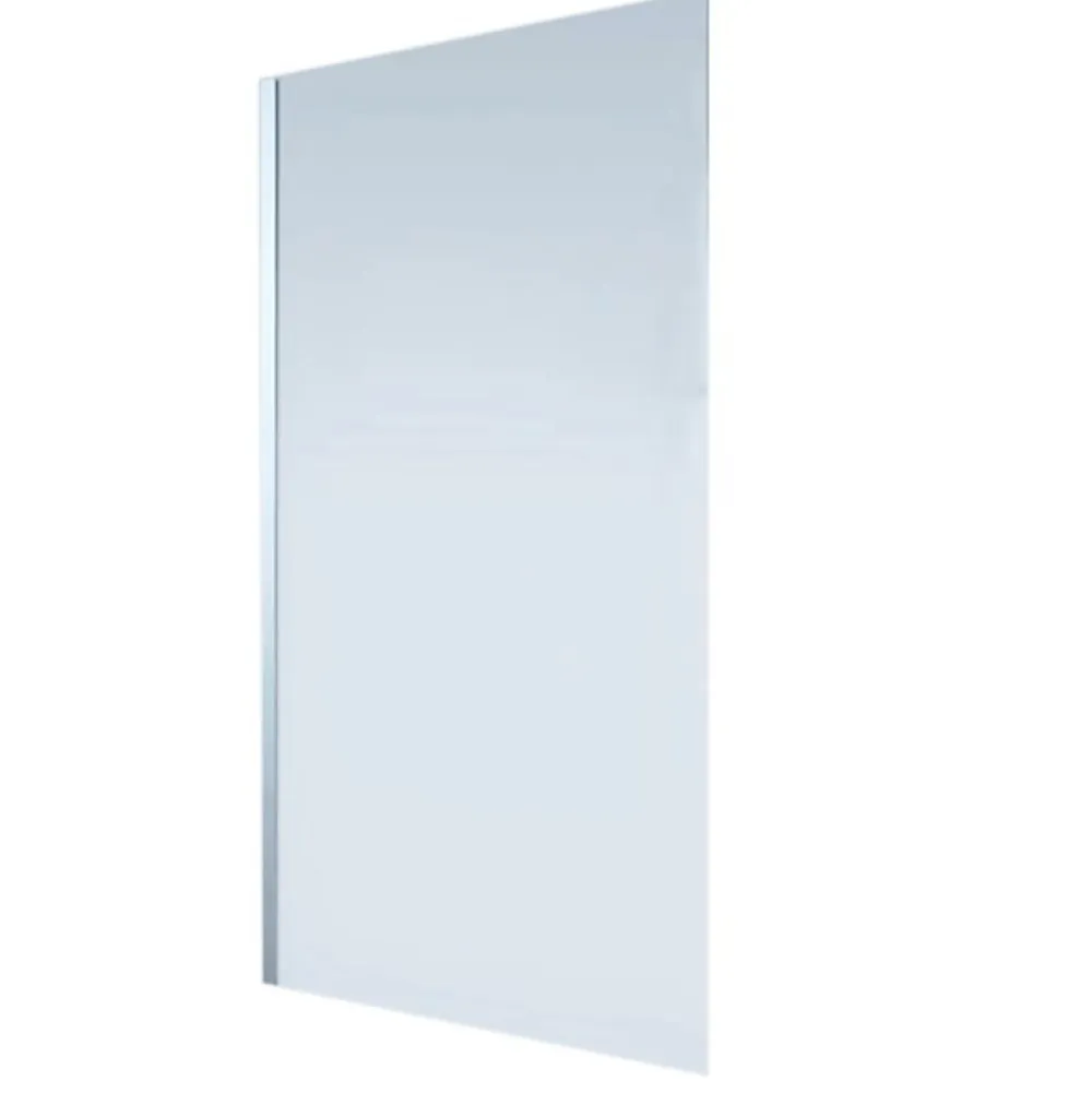 Duravit Baignoire droite D-Code 170 x75 cm + Pare Bain gauche AURYS Mist 1 chromé version gauche