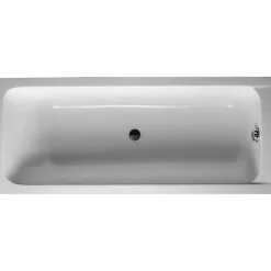 Baignoire Droite|Duravit Baignoire droite 170x75 D-Code bonde au centre