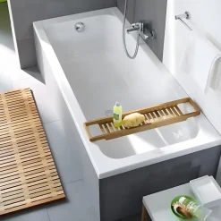 Duravit Baignoire droite 180x80 D-Code bonde au centre