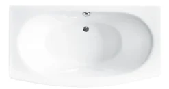 Baignoire Droite|Azura Home Design Baignoire GENOVA, avec tablier 160x75 cm