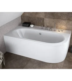 Azura Home Design Baignoire HILIO GAUCHE avec tablier - 170cm