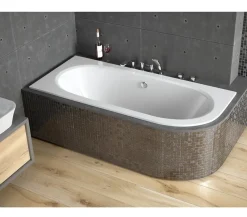 Baignoire Asymétrique|Azura Home Design Baignoire HILIO SLIM GAUCHE - 150cm