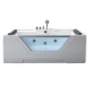 Eliteshopping Baignoire hydromassage Verre panoramique 170 X 120 cm 8 jets Amber