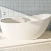 Sanitaire Baignoire ilot autoportante BALI 170x75 cm avec robinetterie intégrée