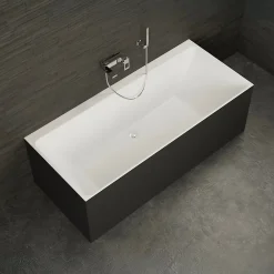 Baignoire Îlot|Spalina Baignoire Ilot Cobalt 170 noire 170x75x56cm, by