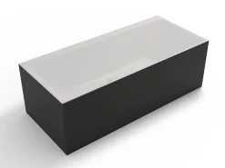 Baignoire Îlot|Spalina Baignoire Ilot Cobalt 170 noire 170x75x56cm, by