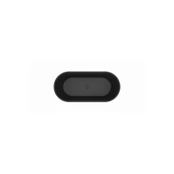 Planète Bain Baignoire ilot noir 170x80 Matte Black