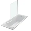 Jacob Delafon Baignoire Corvette 170x70 cm + Pare bain