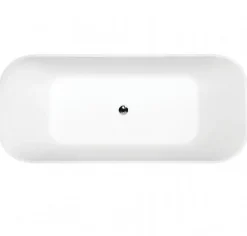Azura Home Design Baignoire îlot ASSOS S-LINE bicolore 160 x 70 cm