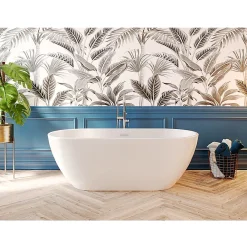 Baignoire Îlot| Baignoire îlot blanche Fidji 170x80 cm
