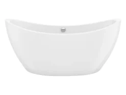Baignoire Îlot|Vente-unique Baignoire îlot design blanche - 225L - 170 x 83 x 77cm - ALDA