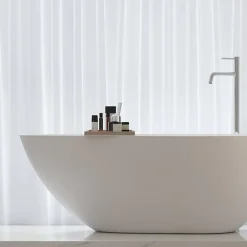Baignoire Îlot|Stano Baignoire îlot design en solid surface ovale HELSINKI 170 cm