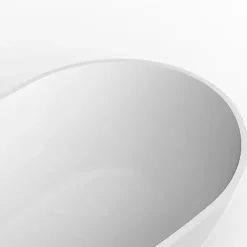 Baignoire Îlot|Stano Baignoire îlot design en solid surface ovale HELSINKI 170 cm