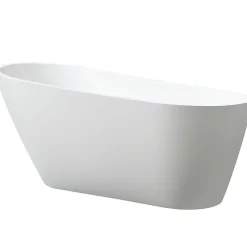 Baignoire Îlot|Stano Baignoire îlot design ovale OPRAH blanche 140 cm