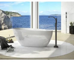 Azura Home Design Baignoire îlot GOYA - 142 x 62 cm
