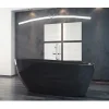Azura Home Design Baignoire îlot GOYA noir - 160 x 70 cm