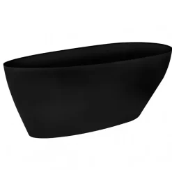 Azura Home Design Baignoire îlot GOYA noir - 160 x 70 cm