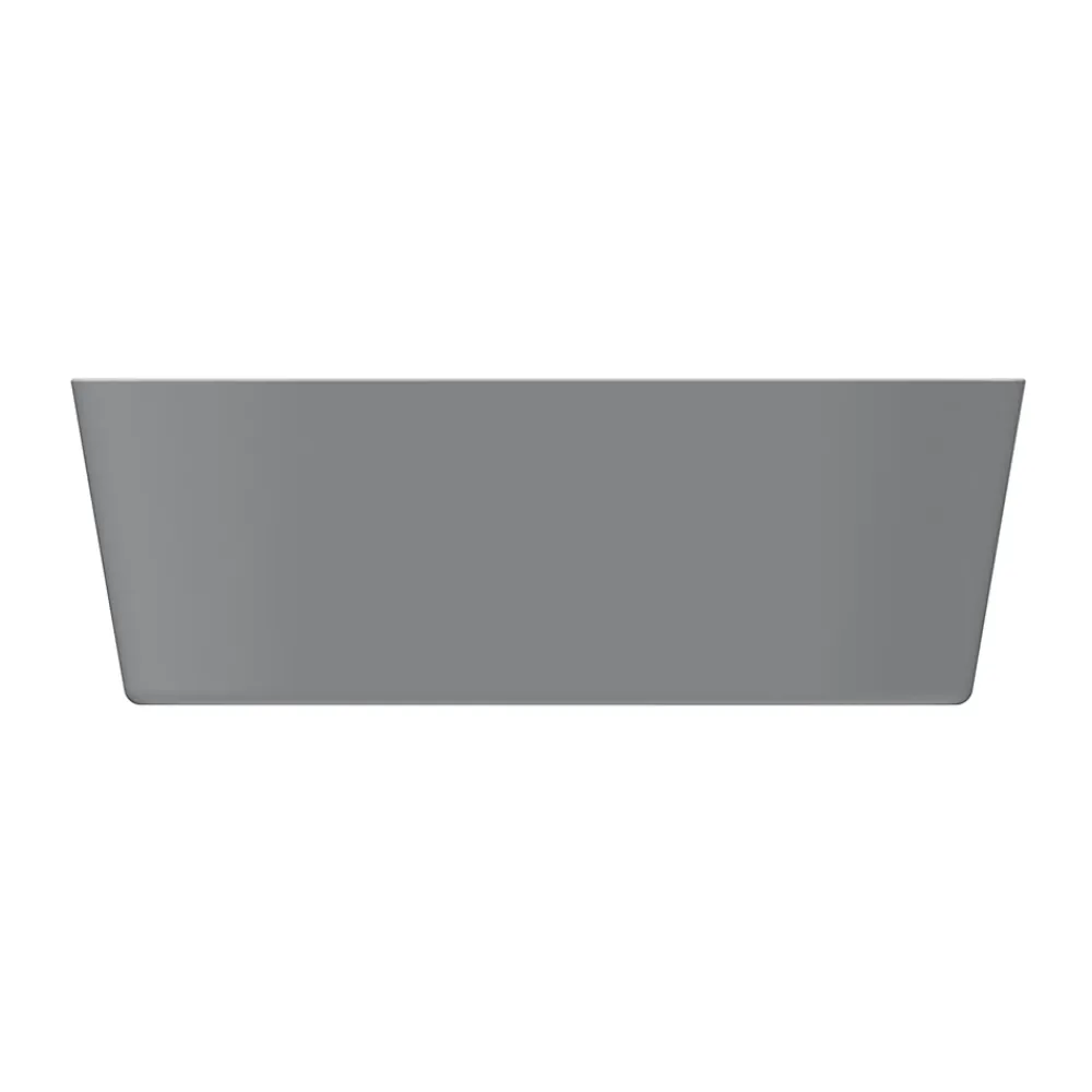 Baignoire Îlot|GoodHome Baignoire îlot Huron L. 180 cm x l. 80 cm gris