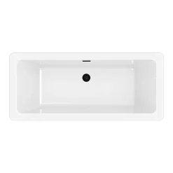 Baignoire Îlot|GoodHome Baignoire îlot Merkys L. 170 cm x l. 75 cm gris