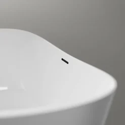 Bernstein Baignoire îlot moderne design acrylique salle de bain - Blanc brillant - 170x72x60cm - Garantie 5 ans - DALIA Blanc brillant
