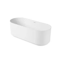 Mob-In Baignoire îlot NAÏA en acrylique Lucite blanche 170cm