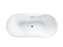Azura Home Design Baignoire îlot NAVIA - 140 x 75 cm