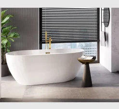 Azura Home Design Baignoire îlot NAVIA - 150 x 80 cm