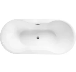 Azura Home Design Baignoire îlot NAVIA - 150 x 80 cm