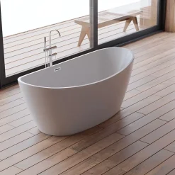 Baignoire Îlot|Spalina Baignoire îlot ovale NEROON 2.0 L. 170 x l. 80 cm, by