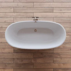 Baignoire Îlot|Spalina Baignoire îlot ovale SAMBA L. 170 x l. 79 cm, by