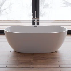 Baignoire Îlot|Spalina Baignoire îlot ovale SAMBA L. 170 x l. 79 cm, by