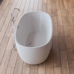 Baignoire Îlot|Spalina Baignoire îlot ovale SAMBA L. 170 x l. 79 cm, by