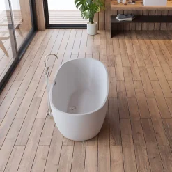 Baignoire Îlot|Spalina Baignoire îlot ovale SAMBA L. 170 x l. 79 cm, by