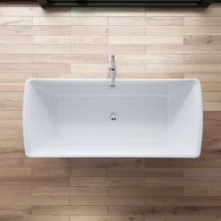 Baignoire Îlot|Spalina Baignoire îlot rectangulaire Kira 170x63 cm, blanc, by