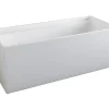 Vente-unique Baignoire îlot rectangulaire - 232 L - 150 x 75 x 60 cm - Blanche - Acrylique - ASPIUS