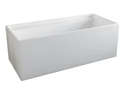 Vente-unique Baignoire îlot rectangulaire - 232 L - 150 x 75 x 60 cm - Blanche - Acrylique - ASPIUS