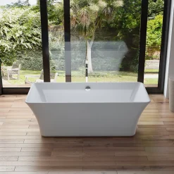 Spalina Baignoire îlot rectangulaire Sorrow 170x75 cm, blanc, By