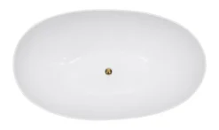 Azura Home Design Baignoire îlot SIYA 172 x 100 cm