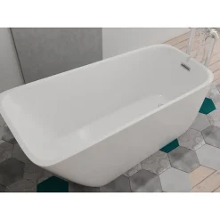 Baignoire Îlot|Distribain Baignoire îlot Vico - 170 x 80 x 66 cm