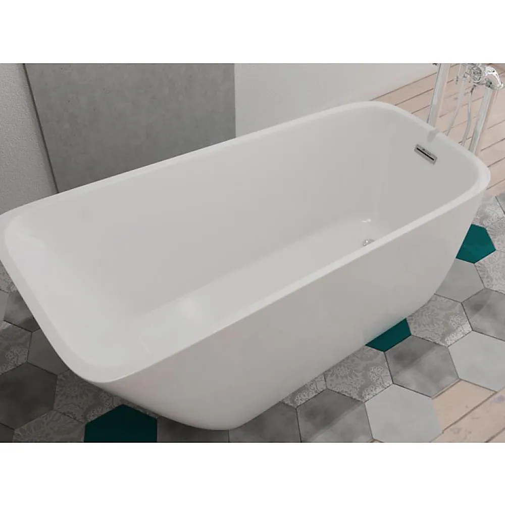 Baignoire Îlot|Distribain Baignoire îlot Vico - 170 x 80 x 66 cm