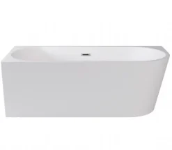Baignoire Îlot|Azura Home Design Baignoire îlot ZOYA GLAM GOLDEN angle droit - 170 x 80 cm